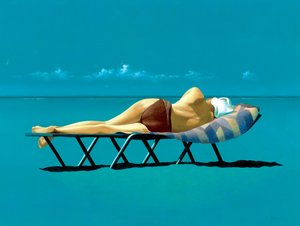 Sunbather by Simon Cook